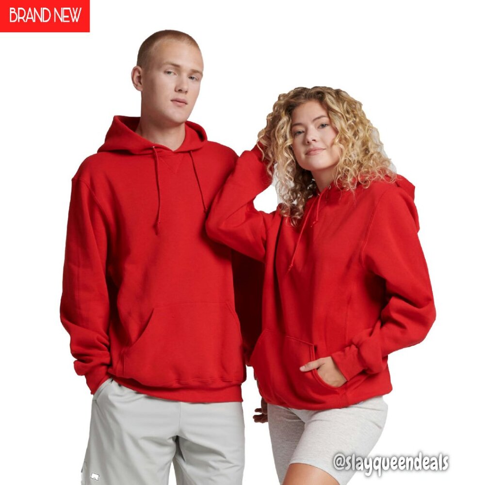 Men's Fleece Hoodie Moisture Wicking Relaxed Fit S-4X